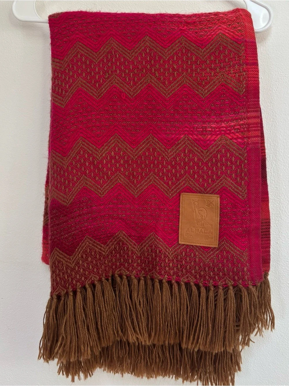 Ruashka Alpaca Throw Blanket